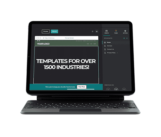 best website builder in the emirates with 1500 templates by the elite web co