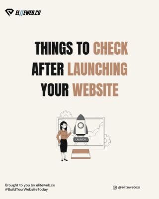 The following tips are sure to help you with your business journey after you publish your website.
Do you have any questions? ❓ Dm 📩 us today!
#elitewebco #eliteweb #publish #website #websitehosting #websitebuild #fasthosting #buildyourwebsitetoday